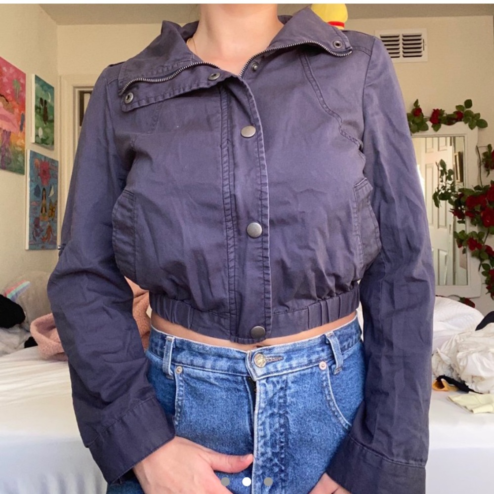 cropped jacket